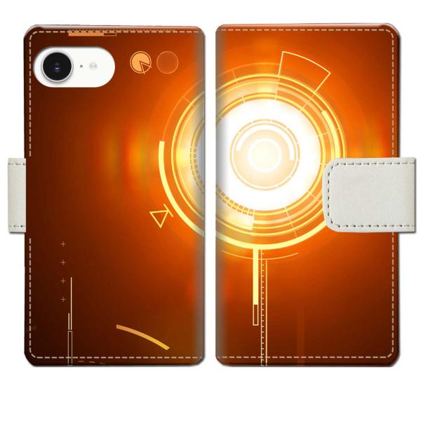 apple iPhone16e 手帳型ケース エレクティカデザイン