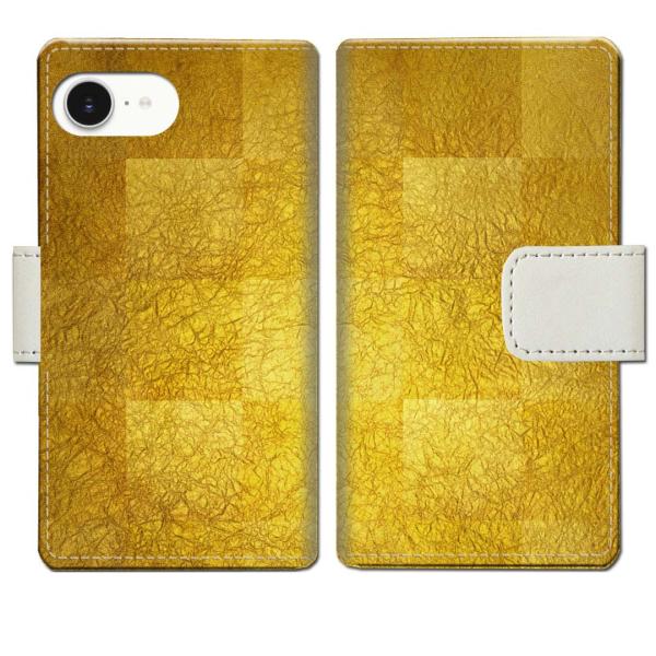 apple iPhone16e 手帳型ケース 雅チェックデザイン