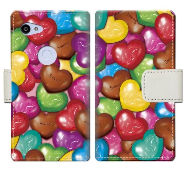 softbank Google Pixel 3a ケース スマホケース  手帳型ケース CHOCOL...