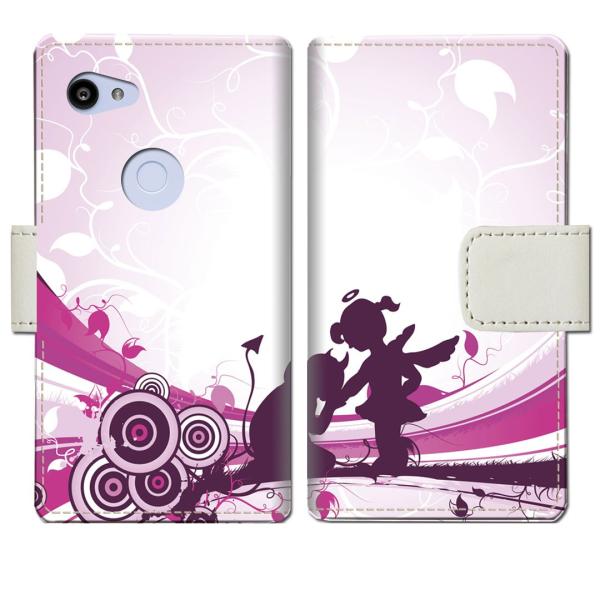 softbank Google Pixel 3a ケース スマホケース  手帳型ケース 契デザイン