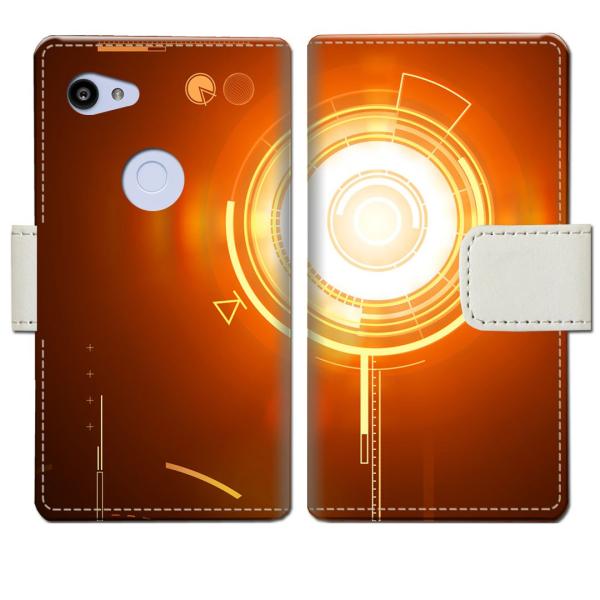 softbank Google Pixel 3a ケース スマホケース  手帳型ケース エレクティカ...