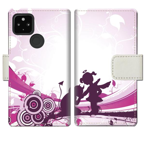 softbank Google Pixel4a 5G 手帳型ケース 契デザイン