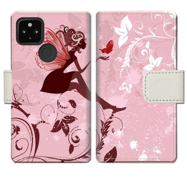 softbank Google Pixel4a 5G 手帳型ケース ELFデザイン