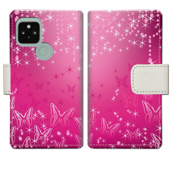 softbank Google Pixel5 手帳型ケース BDデザイン