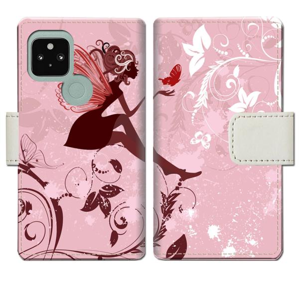 softbank Google Pixel5 手帳型ケース ELFデザイン