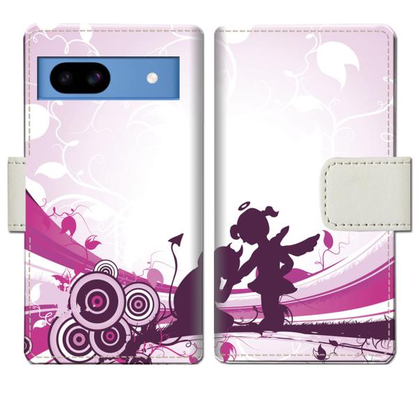 softbank Google Pixel 8a 手帳型ケース 契デザイン