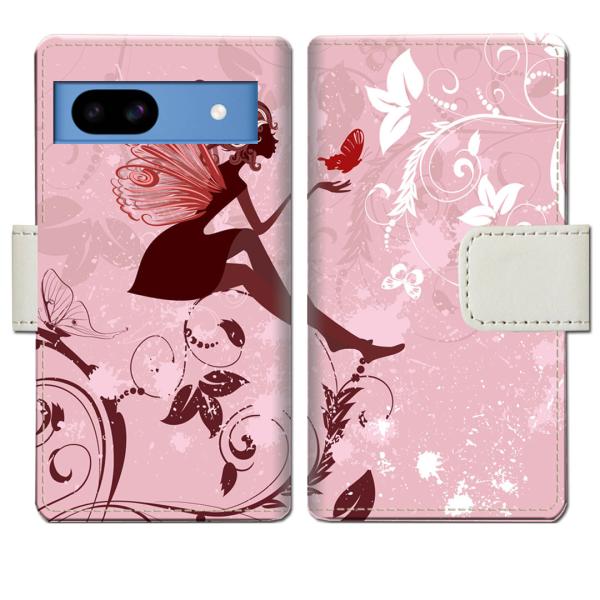 softbank Google Pixel 8a 手帳型ケース ELFデザイン