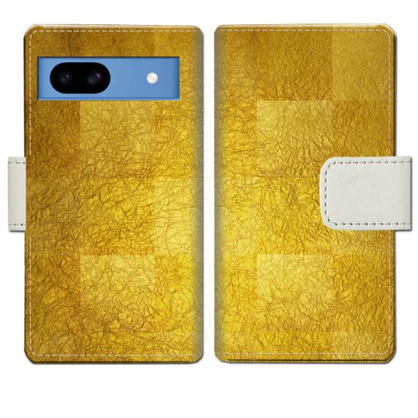 softbank Google Pixel 8a 手帳型ケース 雅チェックデザイン