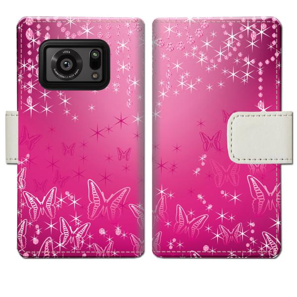 softbank AQUOS R6 docomo SH-51B 手帳型ケース BDデザイン