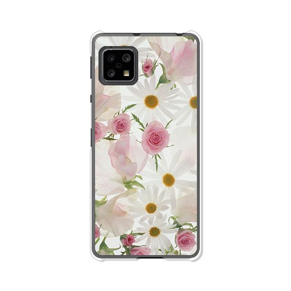 AQUOS sense4 basic A003SH  フラワーアレンジメント2 デザインハードケース