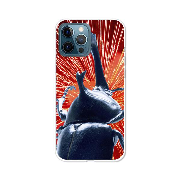apple iphone12ProMax  I am KING カブトムシ  デザインハードケース
