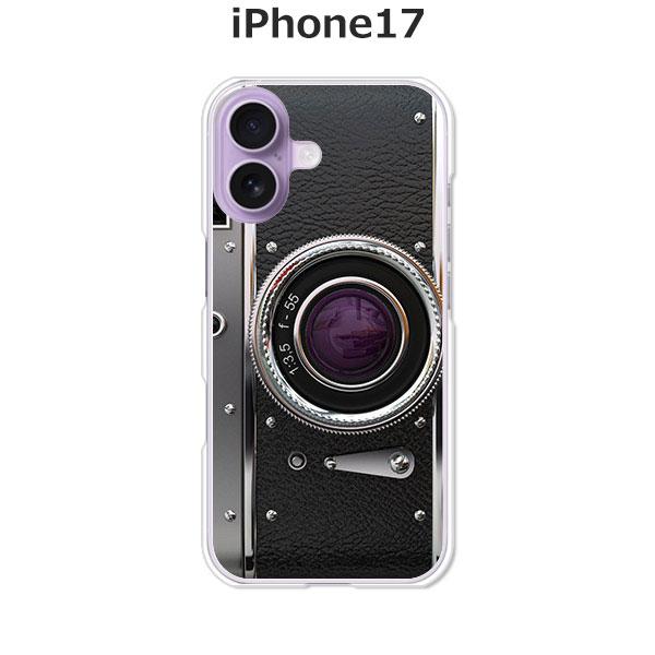 iPhone17 アイフォン17  レトロCamera デザインハードケース