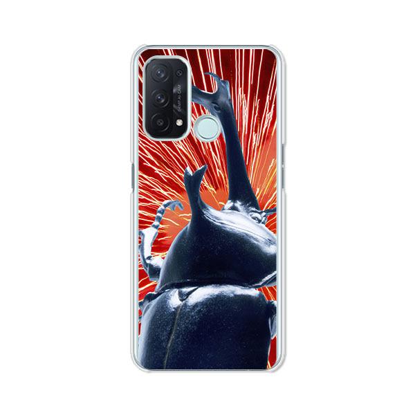 Y!mobile OPPO Reno5 A  I am KING カブトムシ  デザインハードケース