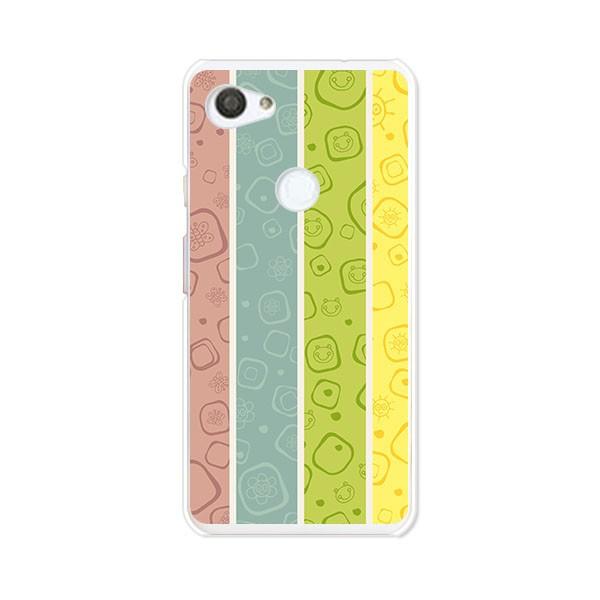 Google Pixel 3a  CuteストライプA デザインハードケース