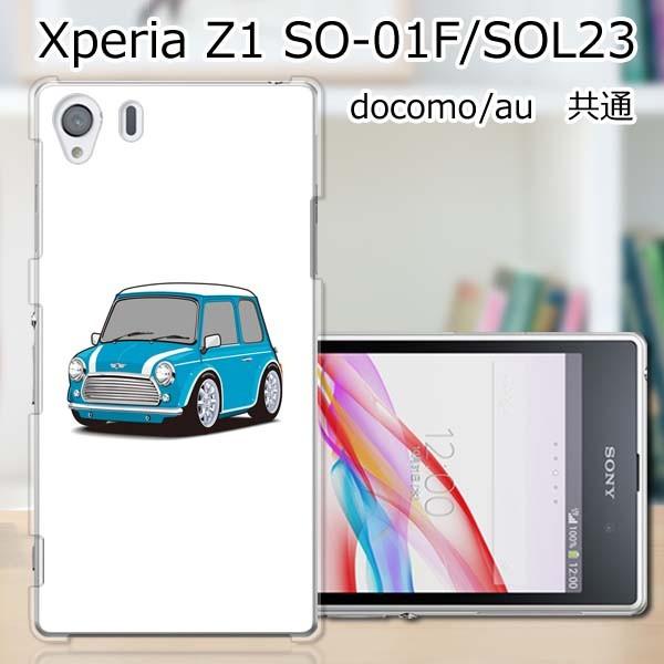 Xperia Z1 SO-01F/SOL23 共通 （Mini クリアケース素材）