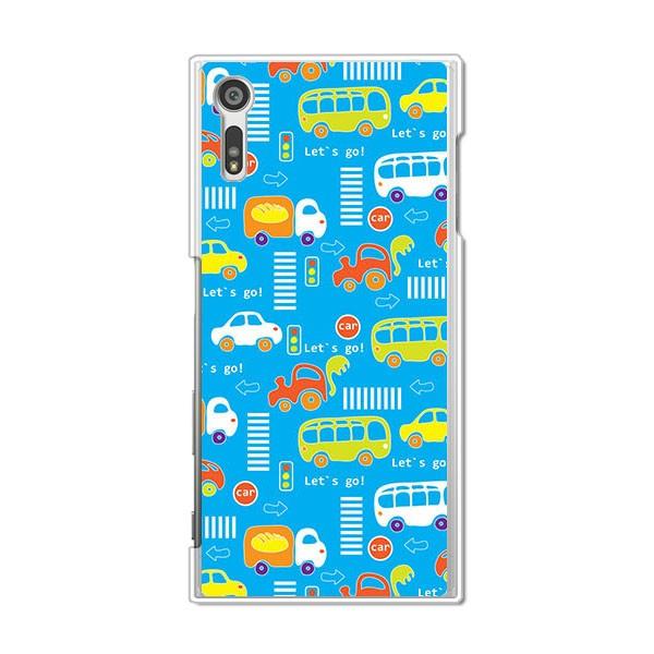 Xperia XZ SO-01J  Lets Goミニカー デザインハードケース