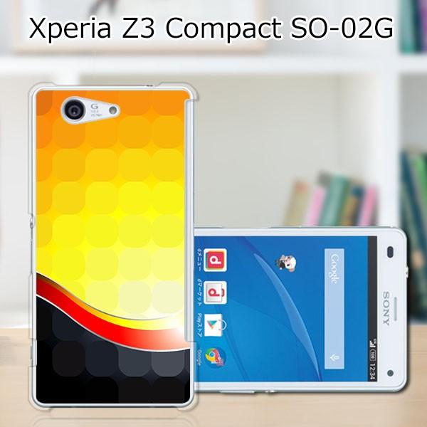 Xperia Z3 Compact SO-02G C.C dot クリアケース素材