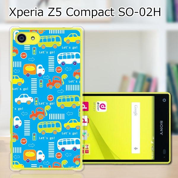 Xperia Z5 Compact SO-02H Lets Goミニカー クリアケース素材