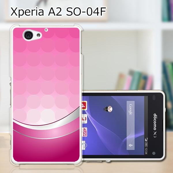 Xperia A2 SO-04F P.C dot クリアケース素材