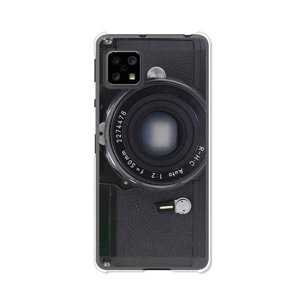 AQUOS sense4 basic A003SH  レトロCamera2 デザインTPUソフトケー...