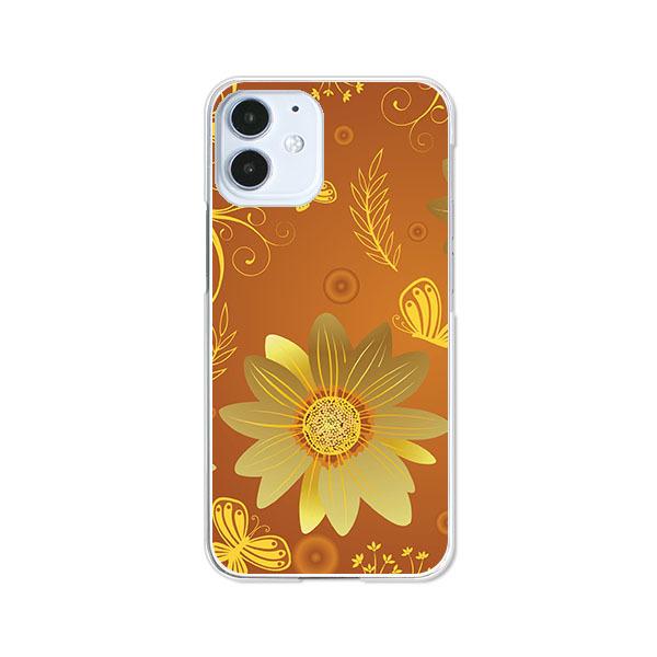 apple iphone12mini  秋桜 デザインTPUソフトケース