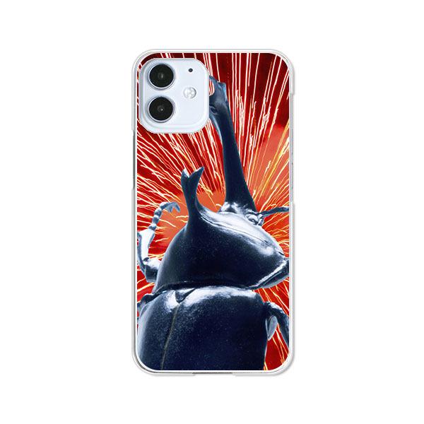 apple iphone12mini  I am KING カブトムシ  デザインTPUソフトケース