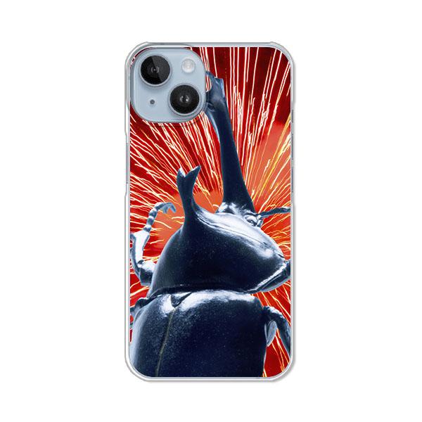 iPhone14 I am KING カブトムシ  デザインTPUソフトケース