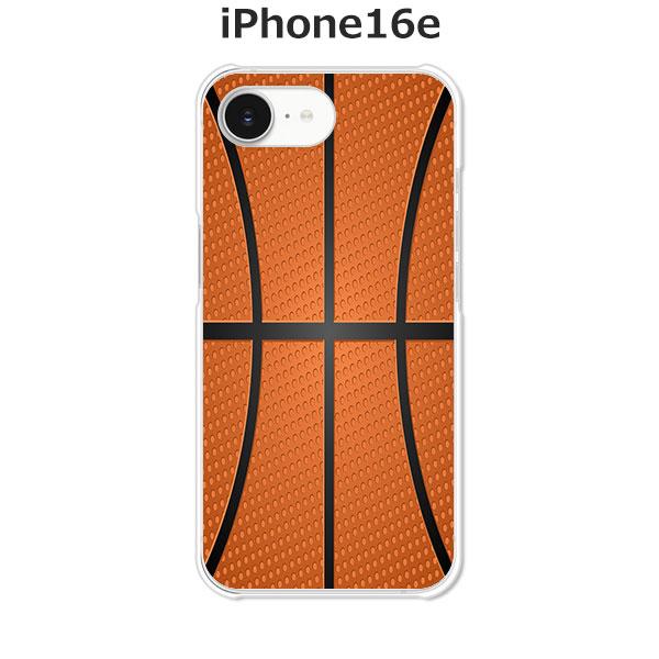 apple iPhone16e  Basketball デザインTPUソフトケース