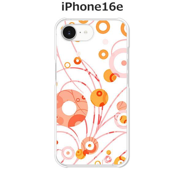 apple iPhone16e  カラーサークル デザインTPUソフトケース