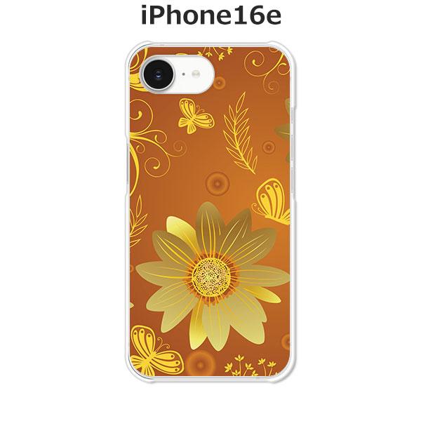 apple iPhone16e  秋桜 デザインTPUソフトケース