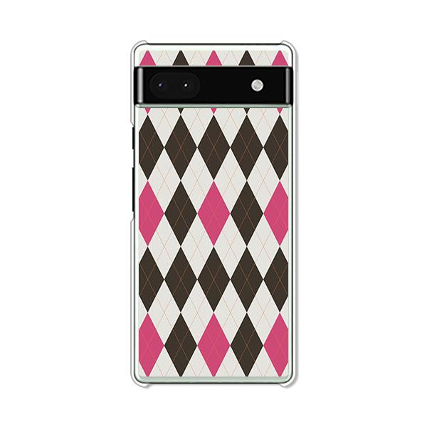 Google Pixel 6a アーガイル デザインTPUソフトケース