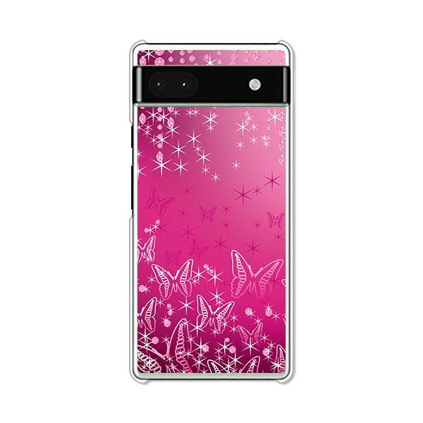 Google Pixel 6a ButterflyDiamond デザインTPUソフトケース