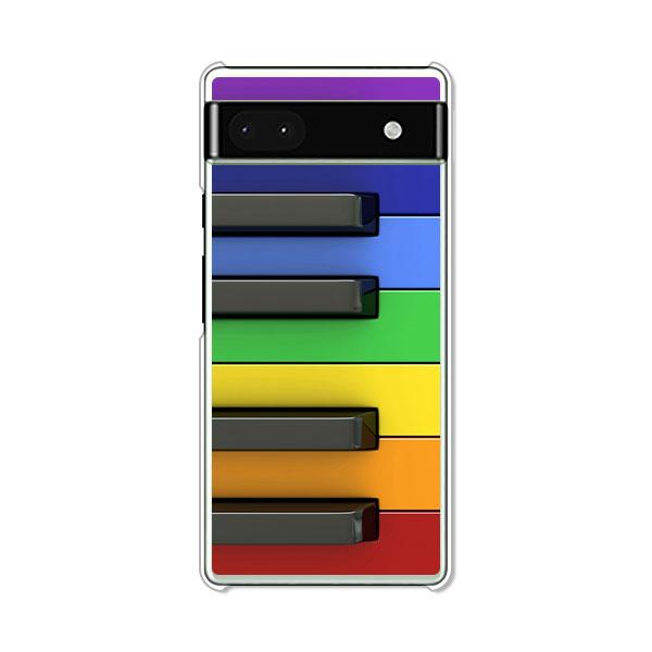 Google Pixel 6a カラフルキーボード デザインTPUソフトケース