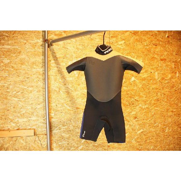 FCS：エフシーエス ショートスリーブ スプリングスーツ BK/GD ★メンズ・ウェットスーツ