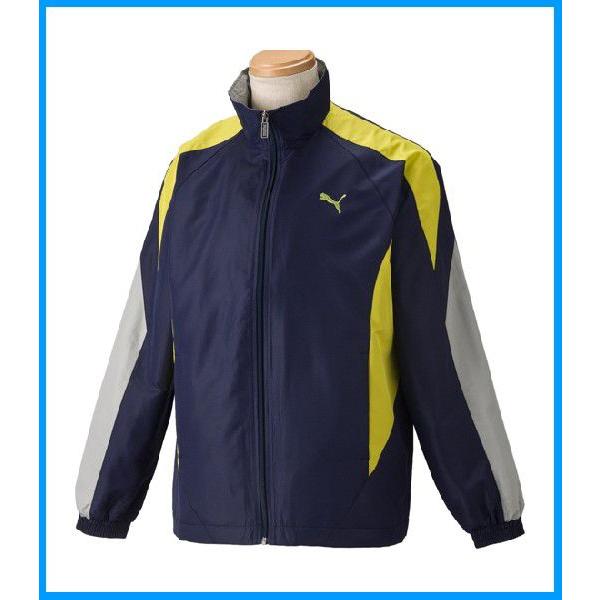 PUMA：プーマ　メンズ ウラトリコットW.B.ジャケット 901832-03●ニューネイビー