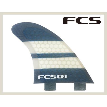 FCS：エフシーエス 【V-2】 PC TRI-QUAD フィン MEDIUM 店頭在庫品