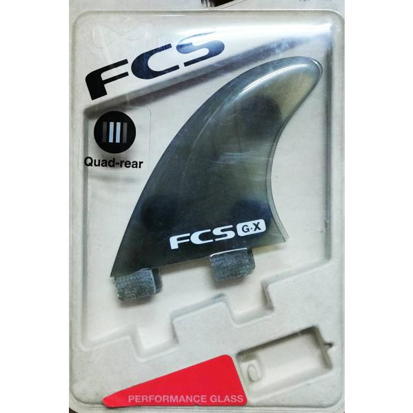 FCS：エフシーエス 【G-X】 Quad-rear クアッドリア フィン PG 店頭在庫品