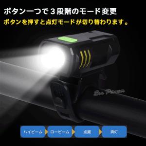 自転車 ライト 自転車ライト usb充電 充電...の詳細画像3