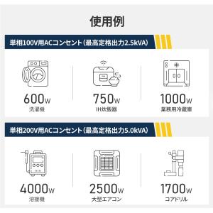 JESIMAIK 200v 発電機 インバータ...の詳細画像2