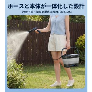 会員特価 高圧洗浄機 コードレス バケツ PD...の詳細画像4