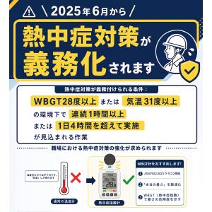 熱中症指数計 高精度 測定器 wbgt 高画質...の詳細画像1