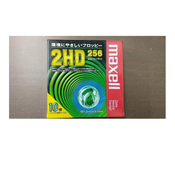 maxell ２HD２５６フロッピーディスク　MFHD256.C10P