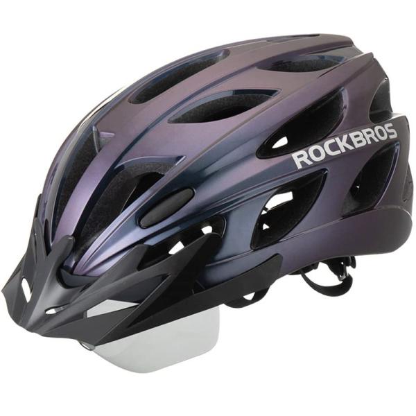 ROCKBROS(ロックブロス)自転車 ヘルメット 大人 ロードバイク CE認証 高剛性 超軽量 通...
