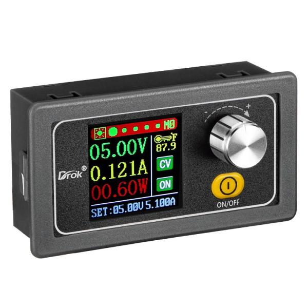 DROK DC調整可能な定電圧レギュレーター 昇降圧転換器 6.0V-36V 9v12vからDC0....