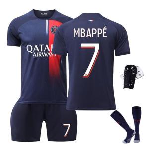 Orose サッカー ユニフォーム No.10 Neymar ネイマール No.7ムバッペ No.30メッシ ジュニア 23-24 パリ サ｜erde-shop