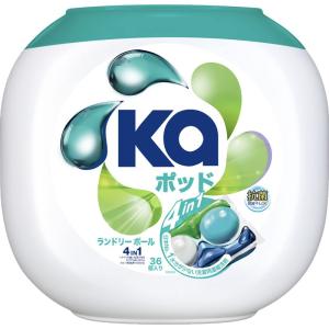 カーポッド Ka Pod Kaポッド ボール型洗剤 ジェルボール 洗濯洗剤 時短 便利 柔軟 抗菌 本体 36粒｜erde-shop