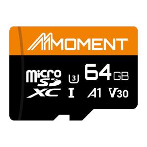 MMOMENT マイクロSDカード 64GB Nintendo Switch対応/MicroSDXCカード / 4K対応 / Class10｜erde-shop