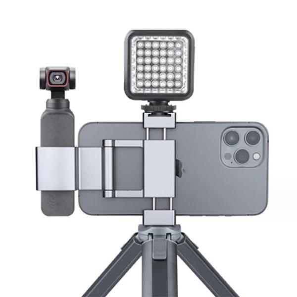 DJI OSMO POCKET2 対応 スマートフォンスマートフォンコネクタアダプタサポートクリップ...