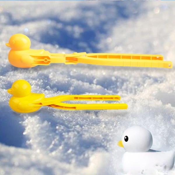 2個セット雪玉製造機 スノーボールメーカー 雪玉メーカー ひよこ 雪玉 アヒル あひる製造機 雪ひよ...
