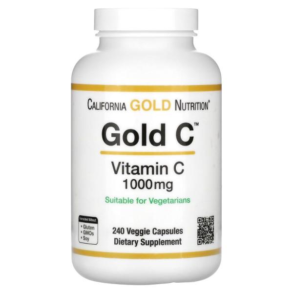 California Gold Nutrition, Gold C（ゴールドC）USPグレードビタミ...